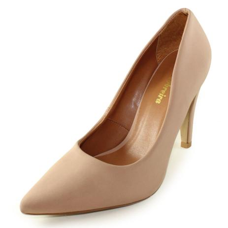 scarpin nude nobuck