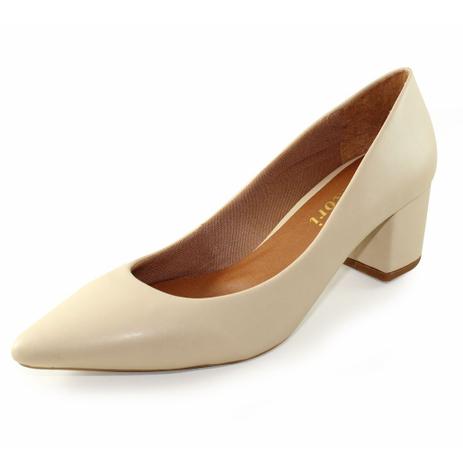 scarpin off white salto grosso