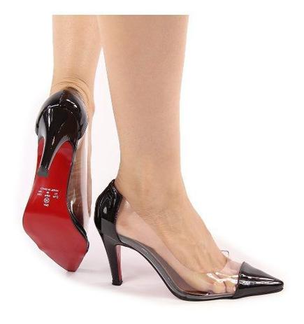 scarpin de cristal
