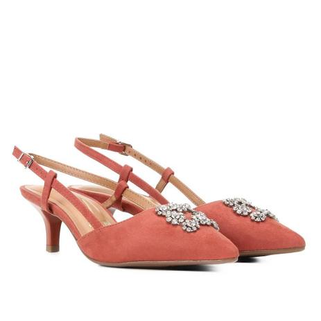 scarpin feminino chanel bico fino vizzano