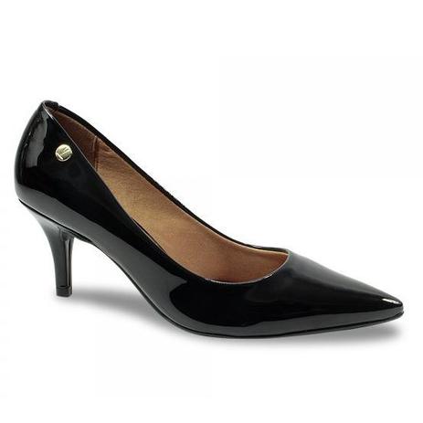 scarpin preto vizzano verniz