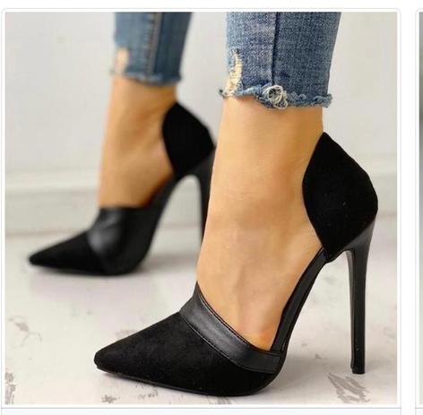 Scarpin Zhaceci Salto Alto preto CHIC - Scarpin Feminino - Magazine Luiza