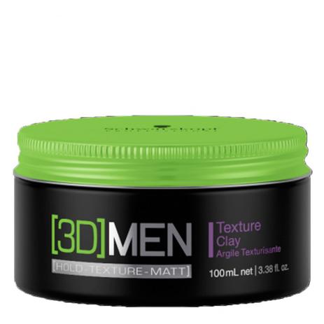Schwarzkopf 3D Men Argila Texturizante - Finalizador - Schwarzkopf Professional Menor preço em Schwarzkopf 3D Men Argila Texturizante - Finalizador - Schwarzkopf Professional