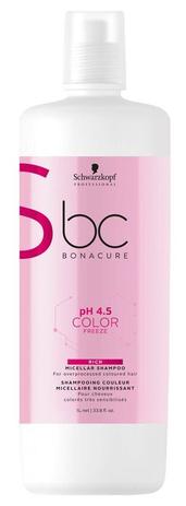 Schwarzkopf BC Color Freeze Micellar Shampoo Enriquecido 1000ml Menor preço em Schwarzkopf BC Color Freeze Micellar Shampoo Enriquecido 1000ml
