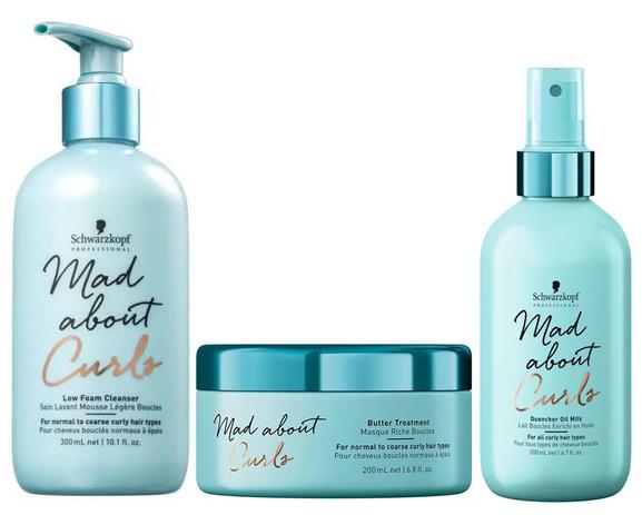 Schwarzkopf Mad About Curls Shampoo Pouca Espuma (300ml), Máscara (200ml) E Leite (200ml) Menor preço em Schwarzkopf Mad About Curls Shampoo Pouca Espuma (300ml), Máscara (200ml) E Leite (200ml)