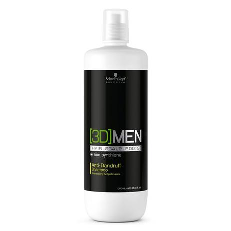 Schwarzkopf Professional - 3D Men - Shampoo Anti-Caspa 1000ml Menor preço em Schwarzkopf Professional - 3D Men - Shampoo Anti-Caspa 1000ml