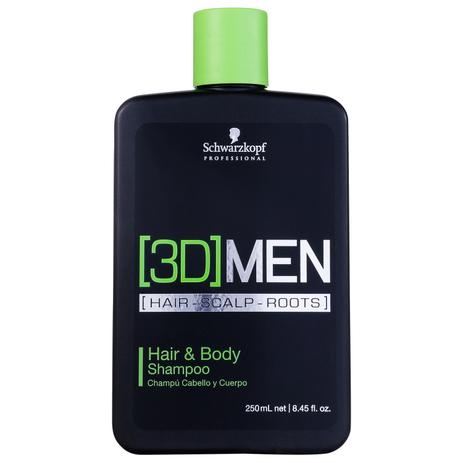 Schwarzkopf Professional 3DMension Hair Body - Shampoo 250ml Menor preço em Schwarzkopf Professional 3DMension Hair Body - Shampoo 250ml