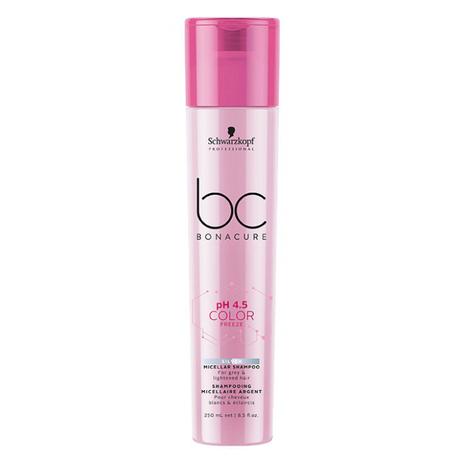 Schwarzkopf Professional BC Bonacure Color Freeze Silver - Shampoo 250ml Menor preço em Schwarzkopf Professional BC Bonacure Color Freeze Silver - Shampoo 250ml