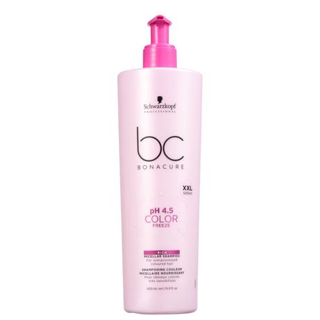 Schwarzkopf Professional BC Bonacure pH 4.5 Color Freeze Micellar Rich - Shampoo 500ml Menor preço em Schwarzkopf Professional BC Bonacure pH 4.5 Color Freeze Micellar Rich - Shampoo 500ml