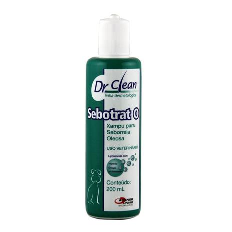 Sebotrat O 200ml Shampoo Dermatológico Cães e Gatos Dr. Clean - Agener União Menor preço em Sebotrat O 200ml Shampoo Dermatológico Cães e Gatos Dr. Clean - Agener União