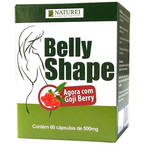 Seca Barriga Belly Shape 500mg com 60 Cápsulas - Naturei produtos naturais Menor preço em Seca Barriga Belly Shape 500mg com 60 Cápsulas - Naturei produtos naturais