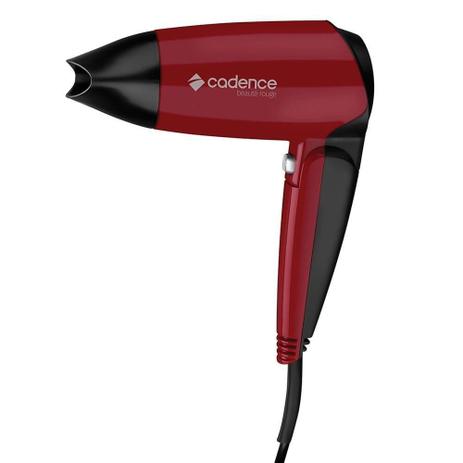 Secador de Cabelo Cadence SEC159 Vermelho 2 Velocidades 1 Temperatura 1200W Bivolt