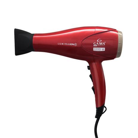 Secador de Cabelo Gama Lumina Ion 2200W Vermelho 127V ASS2184 - Gama Italy Menor preço em Secador de Cabelo Gama Lumina Ion 2200W Vermelho 127V ASS2184 - Gama Italy