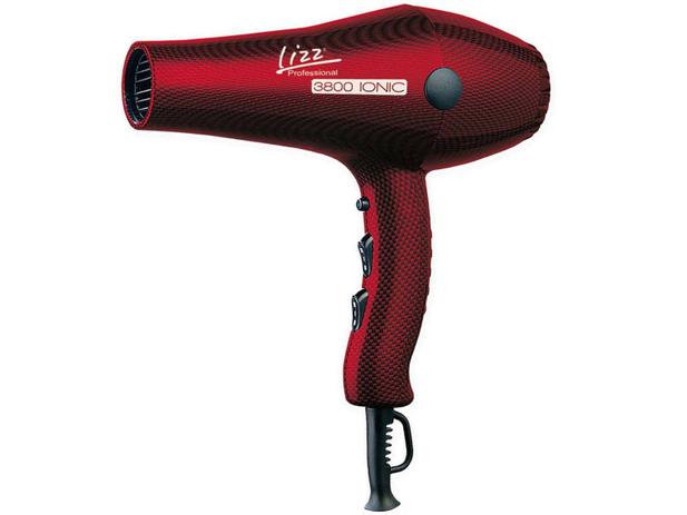 Secador de Cabelo Lizz Profissional 3800 Ionic - Red Line 1900W 6 Velocidades