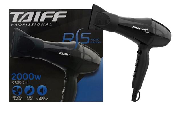 Menor preço em Secador de Cabelo Profissional Rs5 2000 Watts Taiff 110 Volts