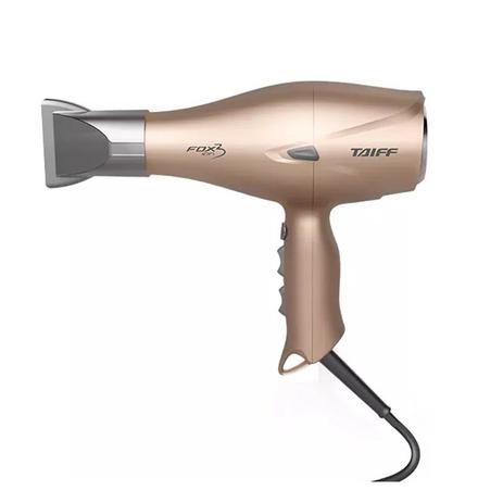 Secador de Cabelo Taiff Fox Íon 3 2 Velocidades Dourado - 2200W Menor preço em Secador de Cabelo Taiff Fox Íon 3 2 Velocidades Dourado - 2200W