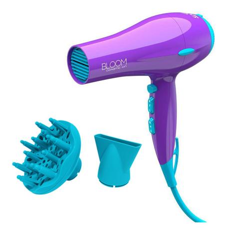 Secador De Cabelos Gama Italy Bloom Ceramic Íons 2000w com Difusor Violeta - Ga.Ma Italy Menor preço em Secador De Cabelos Gama Italy Bloom Ceramic Íons 2000w com Difusor Violeta - Ga.Ma Italy