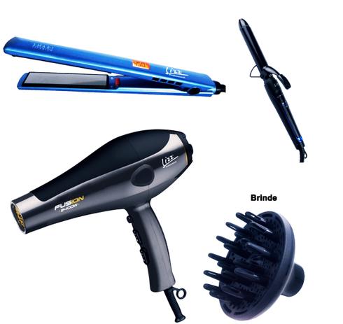 Secador Fusion 2600w Prancha SmartTittanium Cacheador Luxury - Baby liss Menor preço em Secador Fusion 2600w Prancha SmartTittanium Cacheador Luxury - Baby liss