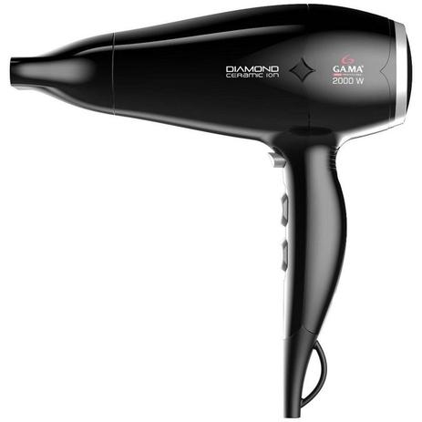 Secador Gama Italy Diamond Ceramic Ion Preto - 127V Menor preço em Secador Gama Italy Diamond Ceramic Ion Preto - 127V