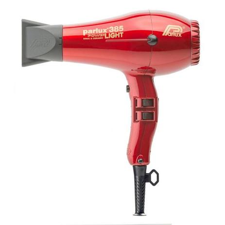 Secador Parlux 385 Power Light - Ionic Ceramic - vermelho - 220 V Menor preço em Secador Parlux 385 Power Light - Ionic Ceramic - vermelho - 220 V