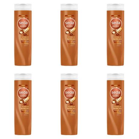 Seda Bomba De Nutrição Karité Shampoo 325ml (Kit C/06) Menor preço em Seda Bomba De Nutrição Karité Shampoo 325ml (Kit C/06)