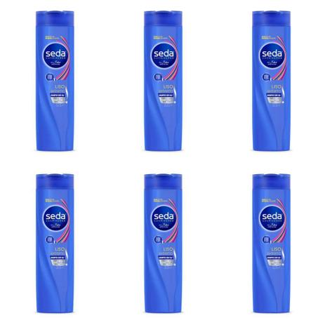 Seda Liso Extremo Shampoo 325ml (Kit C/06) Menor preço em Seda Liso Extremo Shampoo 325ml (Kit C/06)