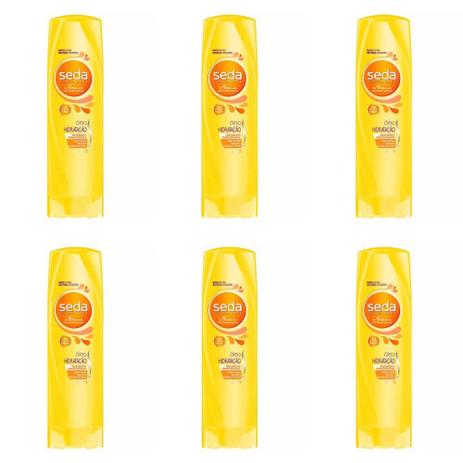 Seda Óleo Hidratação Condicionador 325ml (Kit C/06) Menor preço em Seda Óleo Hidratação Condicionador 325ml (Kit C/06)