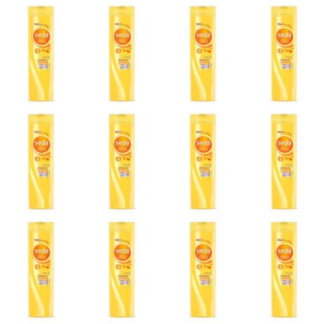 Seda Óleo Hidratação Shampoo 325ml (Kit C/12) Menor preço em Seda Óleo Hidratação Shampoo 325ml (Kit C/12)