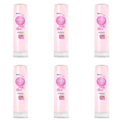 Seda Recarga Natural Hidratação Antinós Condicionador 325ml (Kit C/06) Menor preço em Seda Recarga Natural Hidratação Antinós Condicionador 325ml (Kit C/06)