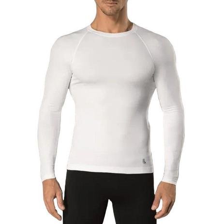 camiseta térmica feminina manga longa segunda pele lupo