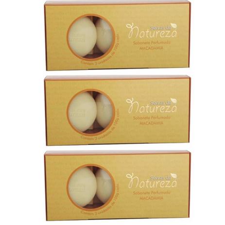 Seivas Da Natureza Estojo De Sabonetes 3x100g (Kit C/03) - Seiva da natureza Menor preço em Seivas Da Natureza Estojo De Sabonetes 3x100g (Kit C/03) - Seiva da natureza