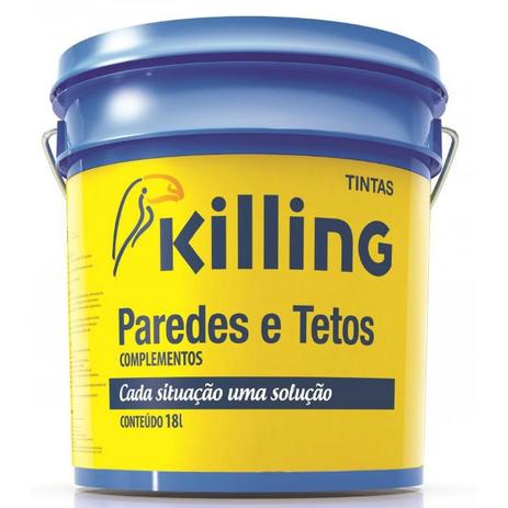 Selador Acrílico Killing 18.0Lt - Killing s.a. tintas e adesivos Menor preço em Selador Acrílico Killing 18.0Lt - Killing s.a. tintas e adesivos