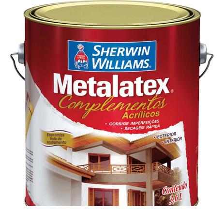 Seladora acrílico Metalatex 3,6 litros branco Sherwin Williams - Sherwin willians Menor preço em Seladora acrílico Metalatex 3,6 litros branco Sherwin Williams - Sherwin willians