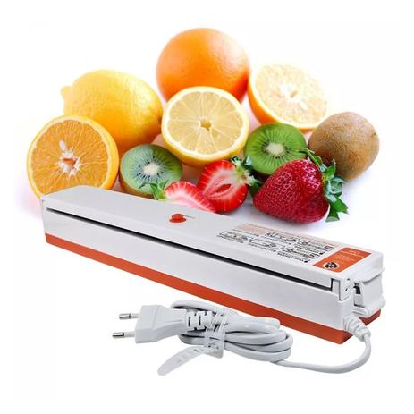 Seladora Embaladora A Vácuo Alimento Comida Sacola Plástica 30 cm - Biashop Menor preço em Seladora Embaladora A Vácuo Alimento Comida Sacola Plástica 30 cm - Biashop