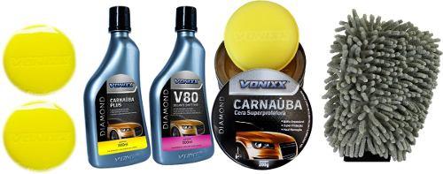 Selante Para Pintura V80 Cera Carnauba Plus Prote Aplic Luva - Vonixx Menor preço em Selante Para Pintura V80 Cera Carnauba Plus Prote Aplic Luva - Vonixx
