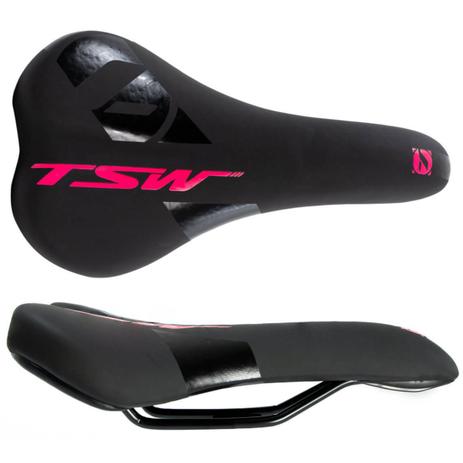 Selim MTB Tsw 6748 Preto E Rosa é ruim? Selim MTB Tsw 6748 Preto E Rosa é boa?