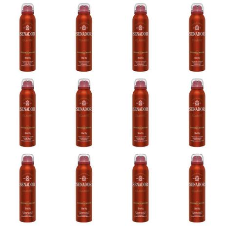 Senador Classic Desodorante Aerosol 150ml (Kit C/12) Menor preço em Senador Classic Desodorante Aerosol 150ml (Kit C/12)