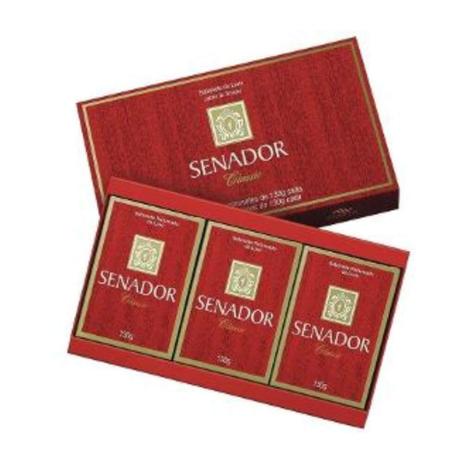 Senador Country Estojo De Sabonetes 3x130g Menor preço em Senador Country Estojo De Sabonetes 3x130g