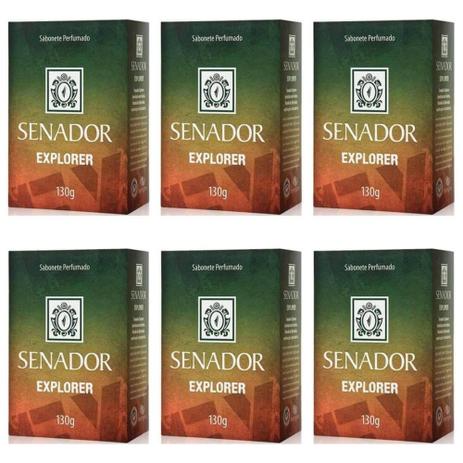 Senador Country Explorer Sabonete 130g (Kit C/06) Menor preço em Senador Country Explorer Sabonete 130g (Kit C/06)