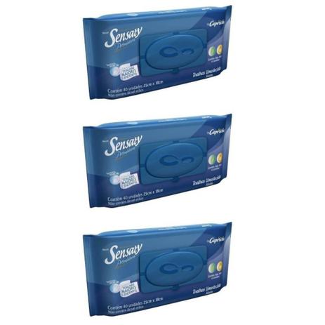 Sensaty Premium Capricho Toalha Umedecida C/40 (Kit C/03) é boa?