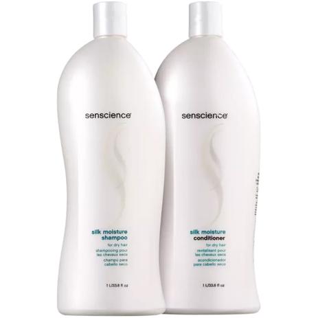 Senscience Silk Moisture Kit Duo Shampoo E Condicionador Profissional 2x1l Menor preço em Senscience Silk Moisture Kit Duo Shampoo E Condicionador Profissional 2x1l