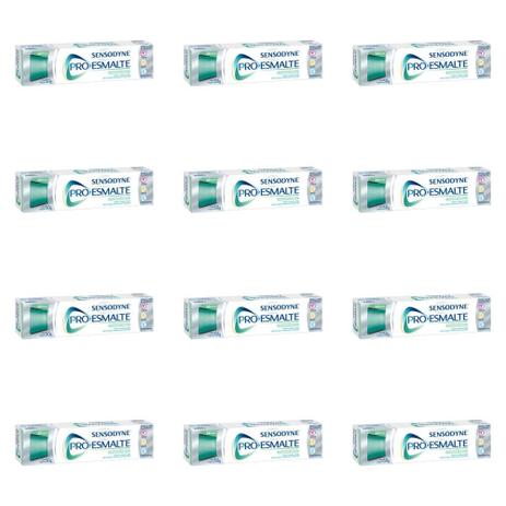 Sensodyne Pro Esmalte Creme Dental 50g (Kit C/12) Menor preço em Sensodyne Pro Esmalte Creme Dental 50g (Kit C/12)