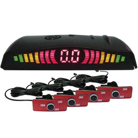 Sensor de Estacionamento ORBE 16 MM 4 Pontos para Embutir / Display / Branco Menor preço em Sensor de Estacionamento ORBE 16 MM 4 Pontos para Embutir / Display / Branco