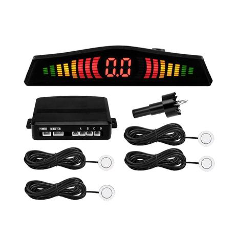 Sensor De Estacionamento Orbe B-061 Display Slim 4 Pontos Menor preço em Sensor De Estacionamento Orbe B-061 Display Slim 4 Pontos