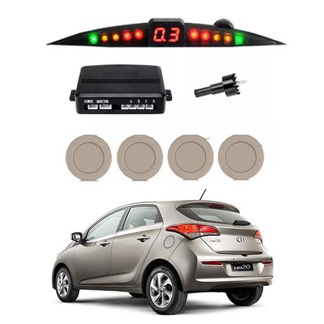 Sensor de estacionamento prata sand hb20 - 4 pontos - Hyundai Menor preço em Sensor de estacionamento prata sand hb20 - 4 pontos - Hyundai