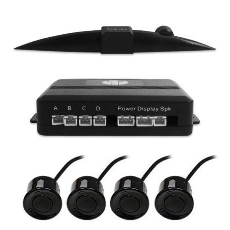 Sensor de Estacionamento TechOne sem Display 4 Pontos Cor Preto - Tcw Menor preço em Sensor de Estacionamento TechOne sem Display 4 Pontos Cor Preto - Tcw