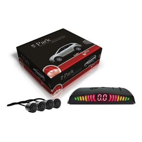 Sensor de Estacionamento Traseiro Preto Display Slim 4 Pontos Orbe Menor preço em Sensor de Estacionamento Traseiro Preto Display Slim 4 Pontos Orbe