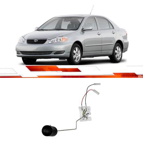 SENSOR DE NÍVEL COMBUSTÍVEL COROLLA 2002 Até 2007 GASOLINA 8332013170 Valor Ohmico: Cheio: 1 - Tsa Menor preço em SENSOR DE NÍVEL COMBUSTÍVEL COROLLA 2002 Até 2007 GASOLINA 8332013170 Valor Ohmico: Cheio: 1 - Tsa