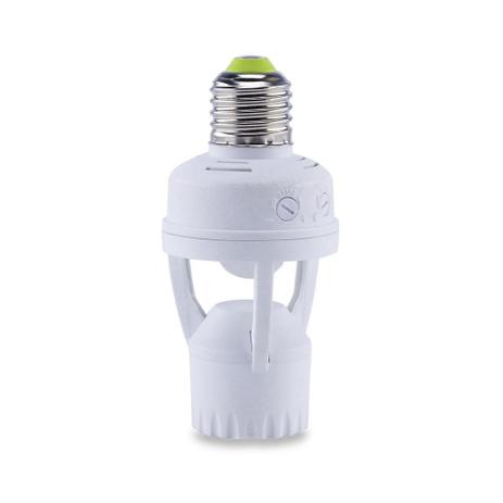 Sensor de Presença C/ Soquete E-27 Fotocelula Forceline Menor preço em Sensor de Presença C/ Soquete E-27 Fotocelula Forceline