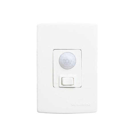 Sensor de Presença de Parede para Embutir com Fotocélula 180 Qi6 3 Fios - Qualitronix Menor preço em Sensor de Presença de Parede para Embutir com Fotocélula 180 Qi6 3 Fios - Qualitronix